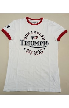 Motosiklet T-shirt TRİUMPH SCRAMBLER BİSİKLET YAKA KISA KOL TSHİRT Motosiklet T-shirt TRİUMPH SCRAMBLER BİSİKLET YAKA KISA KOL TSHİRT