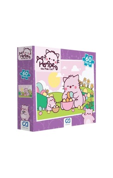 Pembe Kedi Puzzle 60 Pembe Kedi Puzzle 60