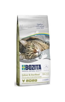 Bozita Indoor Sterilised Tavuklu Kısırlaştırılmış Yetişkin Kedi Maması 2 KG Bozita Indoor Sterilised Tavuklu Kısırlaştırılmış Yetişkin Kedi Maması 2 KG