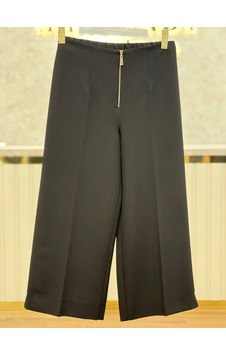 Sentez Sz-5565-s Siyah Renk Kısa Geniş Paça Pantolon Çok Renkli Sentez Sz-5565-s Siyah Renk Kısa Geniş Paça Pantolon Çok Renkli