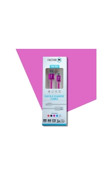 Factor-M Mıcro Data Kablo 3A 1.20M Pembe Fm-3A120Mp Factor-M Mıcro Data Kablo 3A 1.20M Pembe Fm-3A120Mp