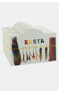 - Glblseme - - 739 - Rasta Kartı-beyaz Çok Renkli - Glblseme - - 739 - Rasta Kartı-beyaz Çok Renkli