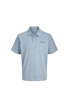 Jack & Jones Erkek Polo Yaka Tişört Mavi