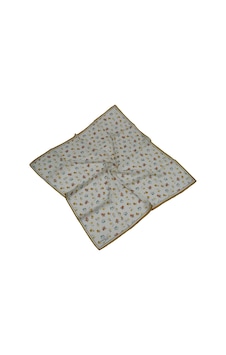 Mim Eşarp Mısırlı Eşarpları Silky Cocoon Sport Twill Çiçek Desenli Eşarp Beyaz - Dore Mim Eşarp Mısırlı Eşarpları Silky Cocoon Sport Twill Çiçek Desenli Eşarp Beyaz - Dore