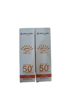 Pierre Cardin Yüksek Koruyucu Güneş Kremi SPF50+ 2 x 75 ML Pierre Cardin Yüksek Koruyucu Güneş Kremi SPF50+ 2 x 75 ML