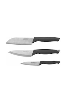 Berghoff Essentials 3 Parça Bıçak Seti 3700211 Siyah Berghoff Essentials 3 Parça Bıçak Seti 3700211 Siyah