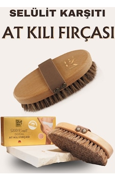 Em Amanos Beauty Seülit Karşıtı Doğal At Kılı Fırçası Em Amanos Beauty Seülit Karşıtı Doğal At Kılı Fırçası