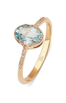 Siramücevherat Blue Topaz Yüzük - Rose Siramücevherat Blue Topaz Yüzük - Rose