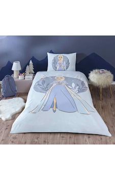 Disney Nevresim Takımı Ranforce Tek Kişilik Lila Frozen Ice Quenn