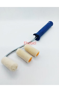 Kadife Rulo Fırça 5cm +2 Yedekli (moher) Kadife Rulo Fırça 5cm +2 Yedekli (moher)