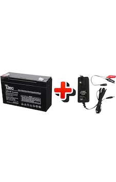 Ttec 6v 12ah Akü Ve Şarj Aleti Akülü Araba Pili
