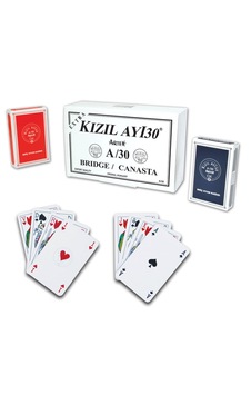 Kızılay A30 Artex İskambil Oyun Kağıdı (1 PK=12 DESTE) Kızılay A30 Artex İskambil Oyun Kağıdı (1 PK=12 DESTE)