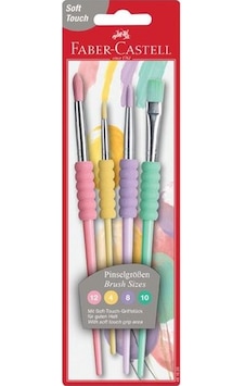 FABER CASTELL SOFT TOUCH FIRÇA 4 CST UÇ PASTEL FABER CASTELL SOFT TOUCH FIRÇA 4 CST UÇ PASTEL