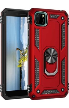 Huawei Y5p Kılıf Zore Vega Kapak Kırmızı Huawei Y5p Kılıf Zore Vega Kapak Kırmızı