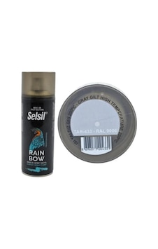 Rainbow Akrilik Sprey Boya 200 Derece Isıya Dalı Yaldız Gri Standart Rainbow Akrilik Sprey Boya 200 Derece Isıya Dalı Yaldız Gri Standart