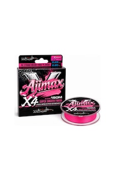 İp Örgü Misina - 4 Kat - Anchor Ajimax 4x - 150mt - Pembe - 0.03mm