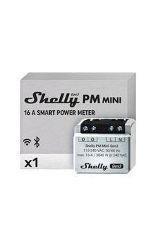 Tr Pm Mini Gen 3 Akıllı Wi-fi Ve Bluetooth Güç Ölçer 1 Kanal 16 A Ev Otomasyonu Alexa Ve Google Home İle Uyu Tr Pm Mini Gen 3 Akıllı Wi-fi Ve Bluetooth Güç Ölçer 1 Kanal 16 A Ev Otomasyonu Alexa Ve Google Home İle Uyu