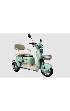 Arora Rüzgar New 650 W 3 Tekerlekli Elektrikli Motosiklet Yeşil Arora Rüzgar New 650 W 3 Tekerlekli Elektrikli Motosiklet Yeşil