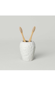 Linens Terra Diş Fırçalık 8,6x10,9 Cm Taş Linens Terra Diş Fırçalık 8,6x10,9 Cm Taş