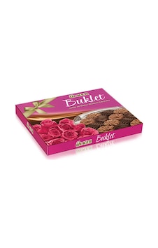 Ülker Buklet Sütlü ve Bitter Madlen Çikolata Pembe 208 G Ülker Buklet Sütlü ve Bitter Madlen Çikolata Pembe 208 G
