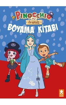 Pinocchio and Friends - Boyama Kitabı 2- Eksik Parça Pinocchio and Friends - Boyama Kitabı 2- Eksik Parça