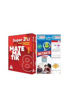 Örnek Akademi 8.sınıf Süper İkili Matematik Seti Ve Evrensel Yaprak Test Seti 2 Kitap Örnek Akademi 8.sınıf Süper İkili Matematik Seti Ve Evrensel Yaprak Test Seti 2 Kitap