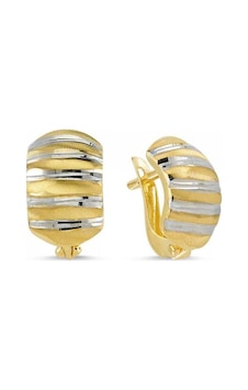 Sembolgold 14 Ayar Altın J Desenli Küpe 1.57 Gr Sembolgold 14 Ayar Altın J Desenli Küpe 1.57 Gr