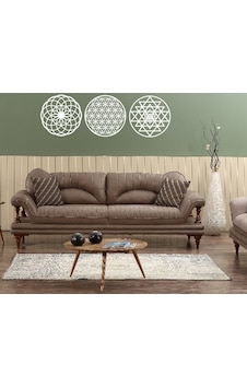 Numa Concept Yaşam Çiçeği Sri Yantra Torus Nefesi Beyaz Mdf