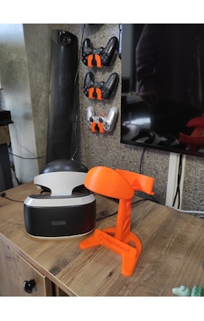 Teknosanat 3d Baskı Psvr / Vr Gözlük Standı - Masaüstü Sergileme Ünitesi Turuncu Teknosanat 3d Baskı Psvr / Vr Gözlük Standı - Masaüstü Sergileme Ünitesi Turuncu