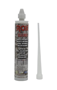 Rox Gu80 Epoksi Kimyasal Kartuş 300 ML