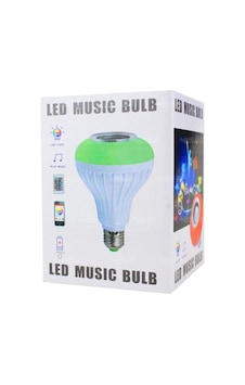 Powermaster Om 30 Bluetooth Müzik Çalar Kumandalı Rgb Led Ampul Powermaster Om 30 Bluetooth Müzik Çalar Kumandalı Rgb Led Ampul