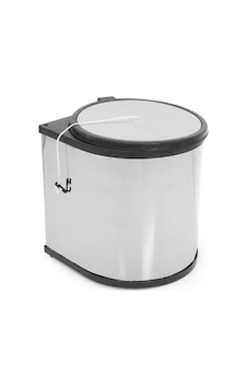 Efor Dolap İçi Çöp Kovası Krom - 11 Lt- Ø 27x30 Cm 436 Diğer