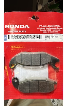 Honda Pcx 125 2021-2026 / Adv 150-160 Ön Fren Balatası Seti - 06455-k84-902 Honda Pcx 125 2021-2026 / Adv 150-160 Ön Fren Balatası Seti - 06455-k84-902