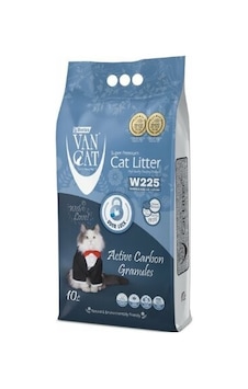 Van Cat Aktif Karbonlu İnce Taneli Topaklanan Bentonit Kedi Kumu 10 Lt Van Cat Aktif Karbonlu İnce Taneli Topaklanan Bentonit Kedi Kumu 10 Lt