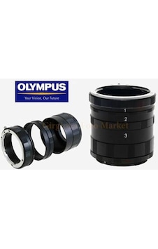 Olympus 4/3 Uyumlu Makro Extension Uzatma Tüpü Seti Olympus 4/3 Uyumlu Makro Extension Uzatma Tüpü Seti