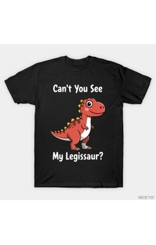 Tarzsokak Efsanevi Tarih Öncesi Sevimli Yaralı Dinozor Legissaur Komik T-shirt Erkekler Kadınlar Için % Çok Renkli