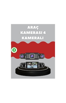 Novento 4 Kameralı Araç Kayıt Cihazı Full Hd Park İzleme Gece Görüş