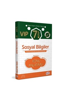 7. Sınıf Vıp Sosyal Bilgiler Konu Anlatımlı / Kolektif 7. Sınıf Vıp Sosyal Bilgiler Konu Anlatımlı / Kolektif