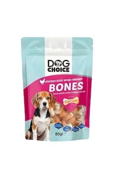 Dog Choice Kalsiyumlu Tavuk Çubuk Sarma Kemik Köpek Ödül Maması 80g Dog Choice Kalsiyumlu Tavuk Çubuk Sarma Kemik Köpek Ödül Maması 80g