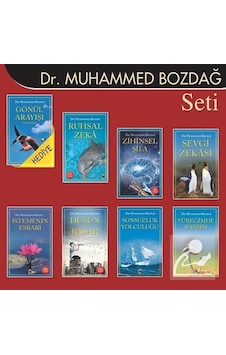 Muhammed Bozdağ Tüm Kitapları Seti - 8 Kitap Takım - Gönül Arayışı Hediyeli - Muhammed Bozdağ - Pozitif Yayıncılık