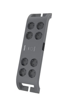Philips SPN3080B/10 900J 8'li Grup Priz 2 Metre Siyah Philips SPN3080B/10 900J 8'li Grup Priz 2 Metre Siyah