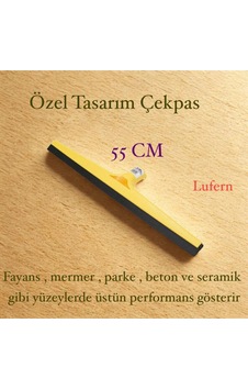 Özel Tasarım Yer Sileceği Çekpas 55 Cm Ev Oto Yıkama Fabrika Depo Fayans Mermer Parke Seramik Beton