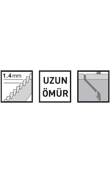 Kılıç Testere Bıçağı 150 Mm Kılıç Testere Bıçağı 150 Mm