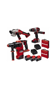 Einhell Kit Q 36V Kırıcı Delici + Matkap + Taşlama Seti Einhell Kit Q 36V Kırıcı Delici + Matkap + Taşlama Seti