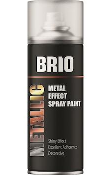 Brio Sprey Boya Metalik Gümüş Ayna Etkisi 400 M Metalik Gümüş Brio Sprey Boya Metalik Gümüş Ayna Etkisi 400 M Metalik Gümüş