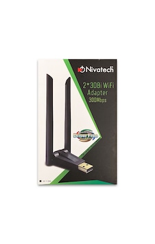 Nıvatech 2 3dbi 300 Mbps Wifi Adapter