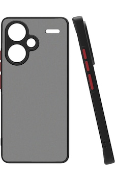 Xiaomi Redmi Note 13 Pro Plus 5g Uyumlu Kılıf Zore Hux Kapak-siyah Siyah Xiaomi Redmi Note 13 Pro Plus 5g Uyumlu Kılıf Zore Hux Kapak-siyah Siyah