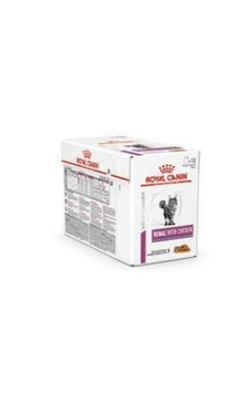 Royal Canin Renal With Chicken Yaş Kedi Maması 12x85 Gr - Tavuklu Böbrek Diyeti 12'li Paket Royal Canin Renal With Chicken Yaş Kedi Maması 12x85 Gr - Tavuklu Böbrek Diyeti 12'li Paket