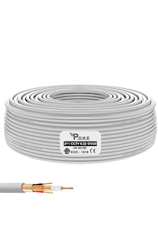 2+1 Cctv 0.22 Kamera Kablosu Gold 100mt Poke