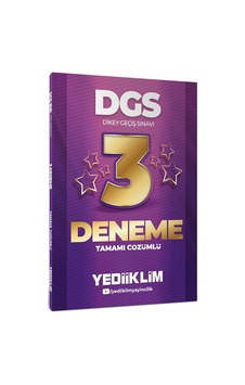 2026 Dgs Tamamı Çözümlü 3 Yıldız Deneme 2026 Dgs Tamamı Çözümlü 3 Yıldız Deneme